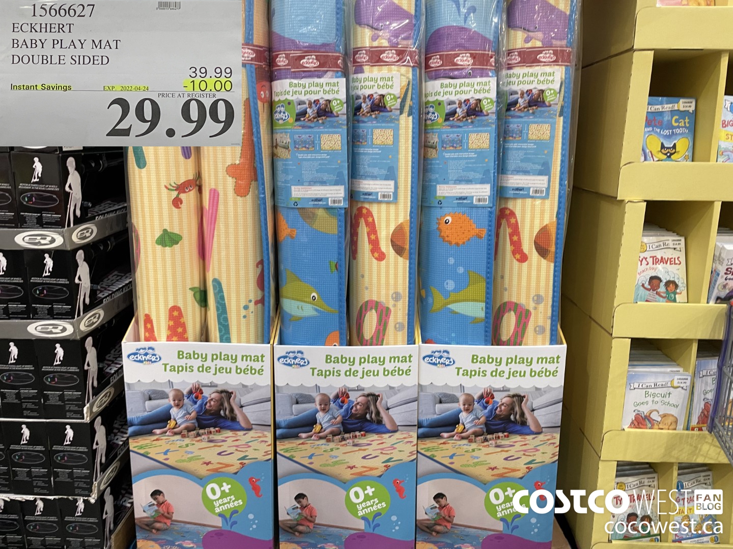 Costco Flyer Costco Sale Items For Apr 18 24 2022 For BC AB SK   ECKHERT BABY PLAY MAT DOUBLE SIDED 20220418 86246 