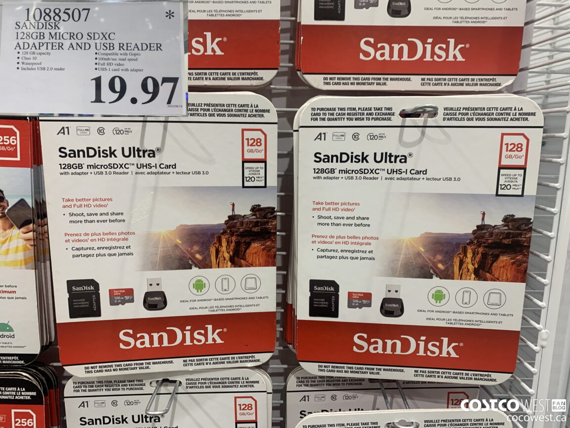 [Staples] Kingston 128 GB Canvas Select Plus MicroSD Card with SD