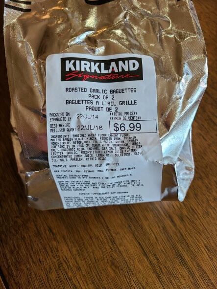 Kirkland Signature Garlic Bread Review - Costco West Fan Blog