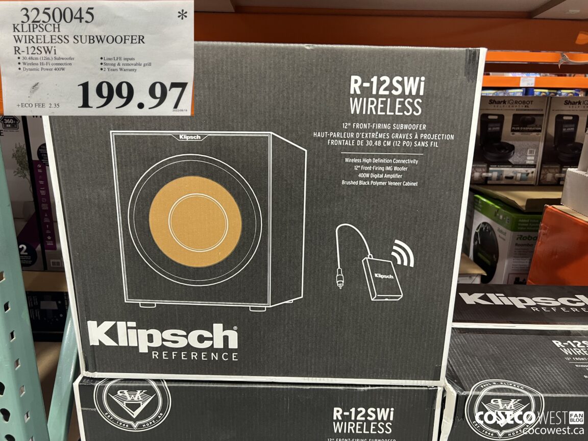 [Costco] Klipsch R12SWi subwoofer 199.97299.97 (YMMV) Page 2