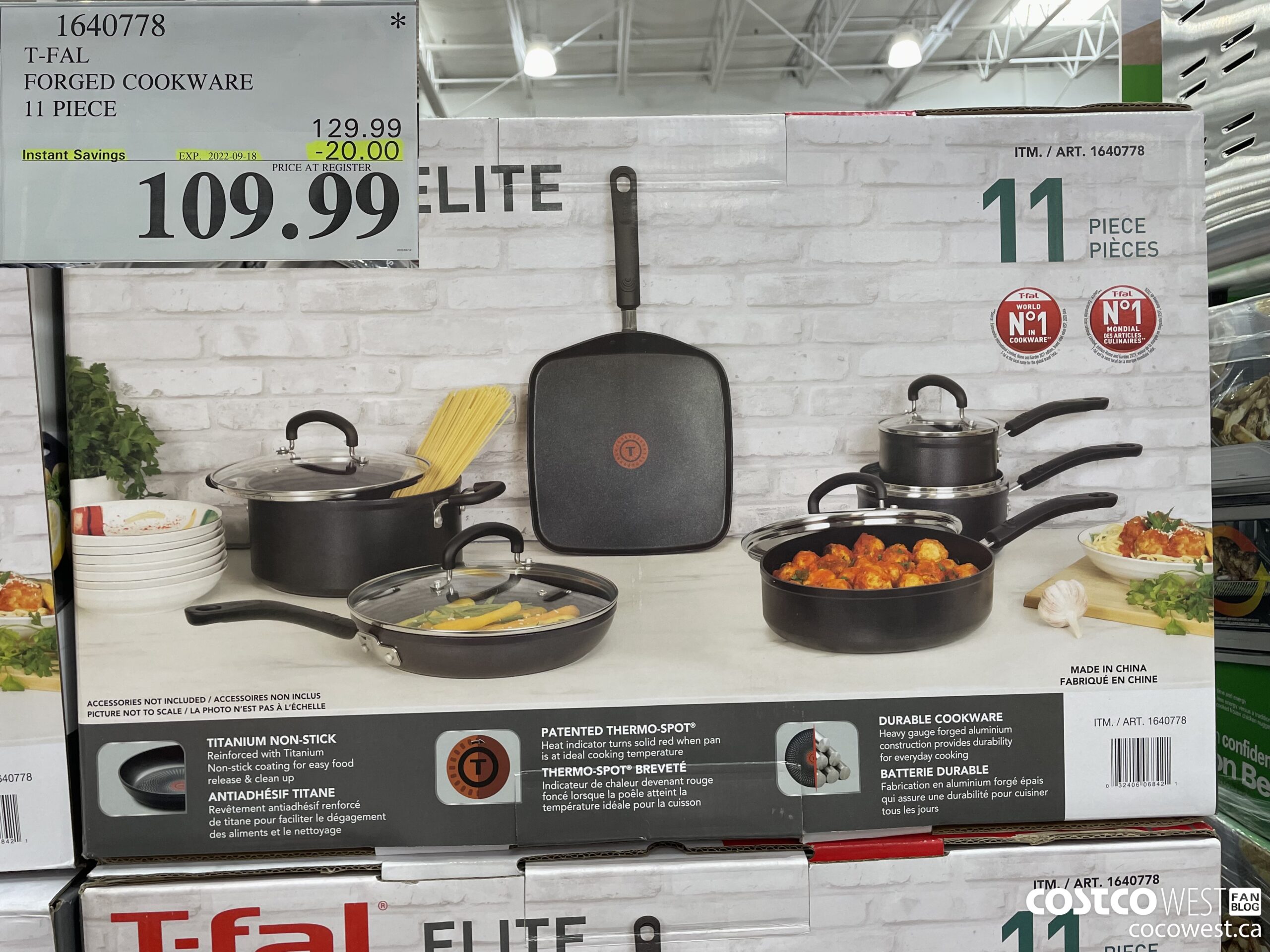 Costco Summer 2022 Superpost The Entire Kitchenware Small Appliances   TFAL FORGED COOKWARE 11 PIECE 20220912 99177 Scaled 