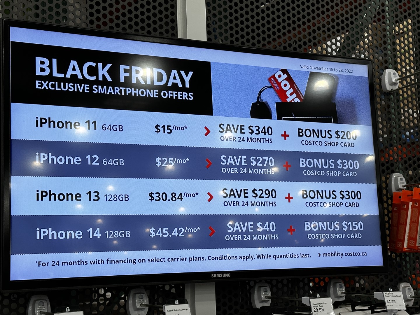 Black Friday Costco Smartphone Deals! Costco West Fan Blog