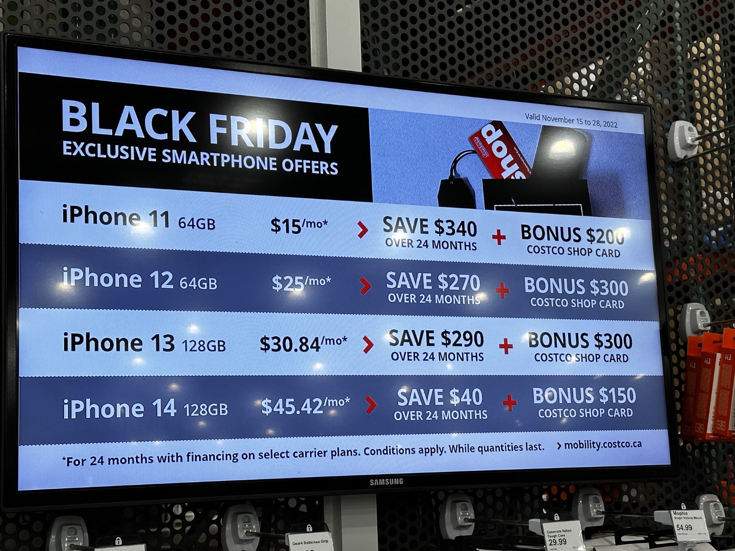 Black Friday Costco Smartphone Deals Costco West Fan Blog