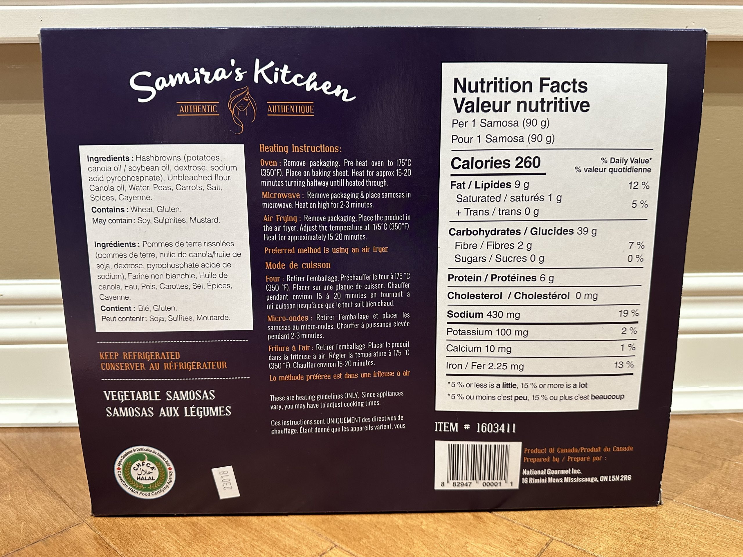 Exciting news! Brar's vegetarian Samosas are now on shelves at Costco  Canada! Ideal for sharing with friends, family, or savouring sol