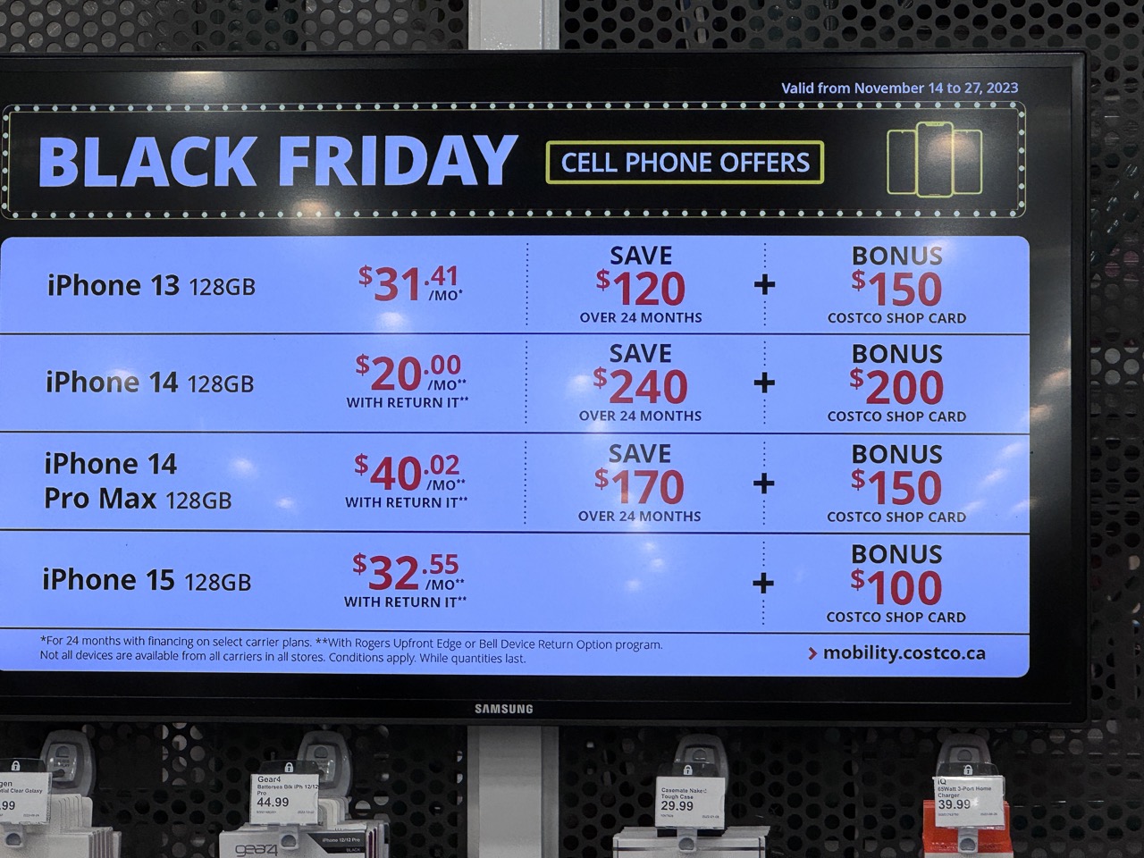 Costco black clearance friday apple watch