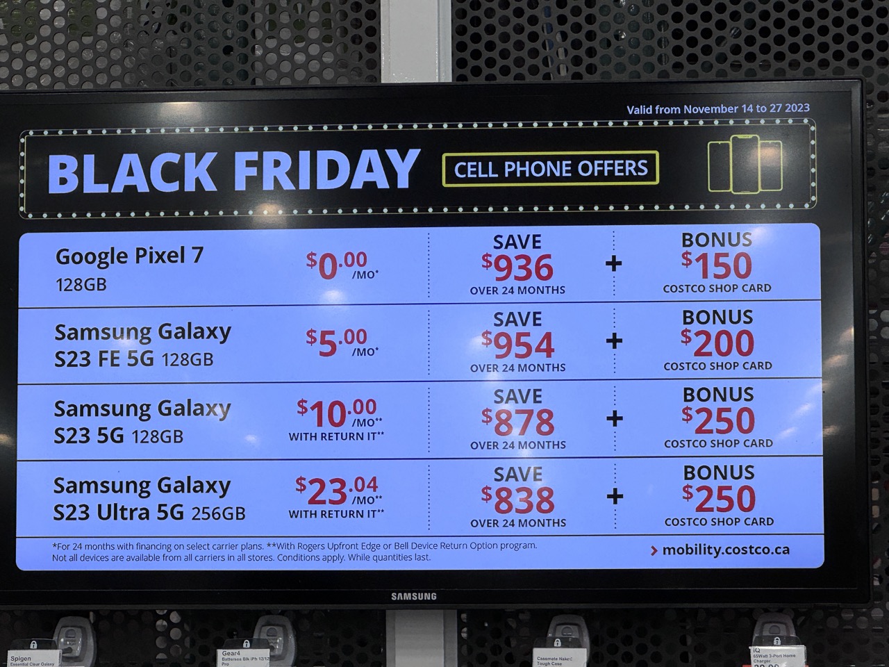 Costco.ca EARLY BLACK FRIDAY SALES - Updated List!!! - Costco West Fan Blog