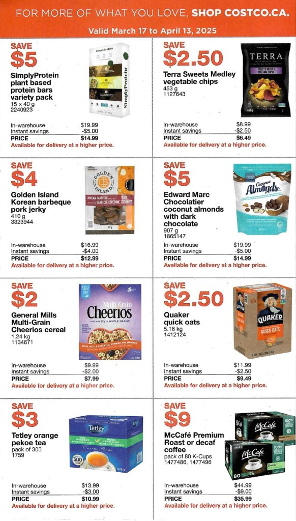 Costco Canada March 2025 Flyer Preview! Costco West Fan Blog