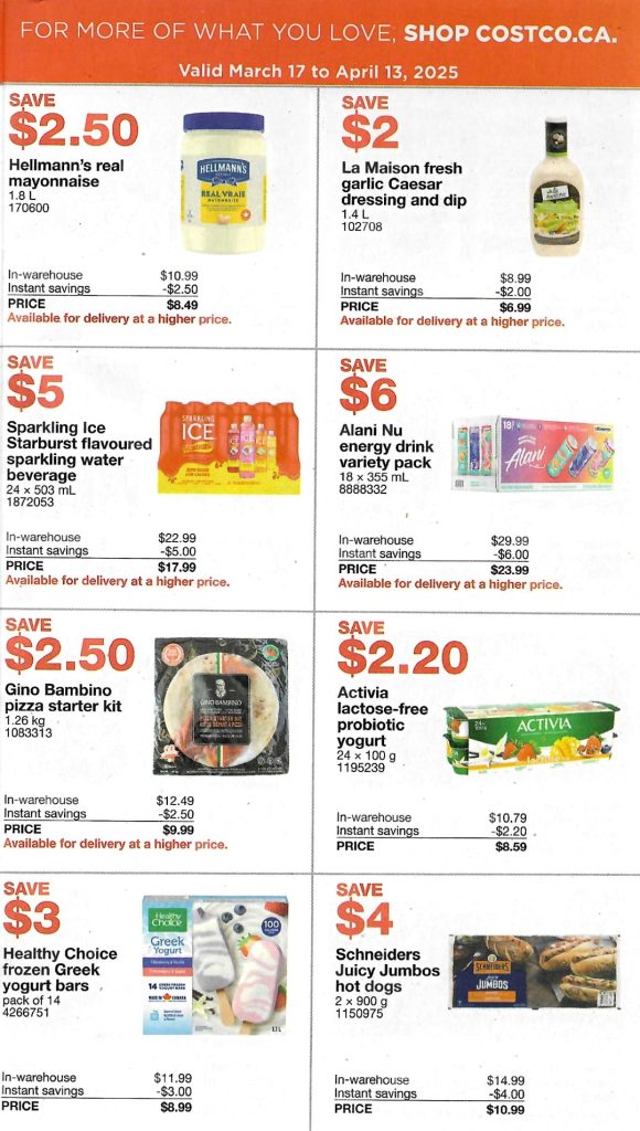 Costco Canada March 2025 Flyer Preview! Costco West Fan Blog